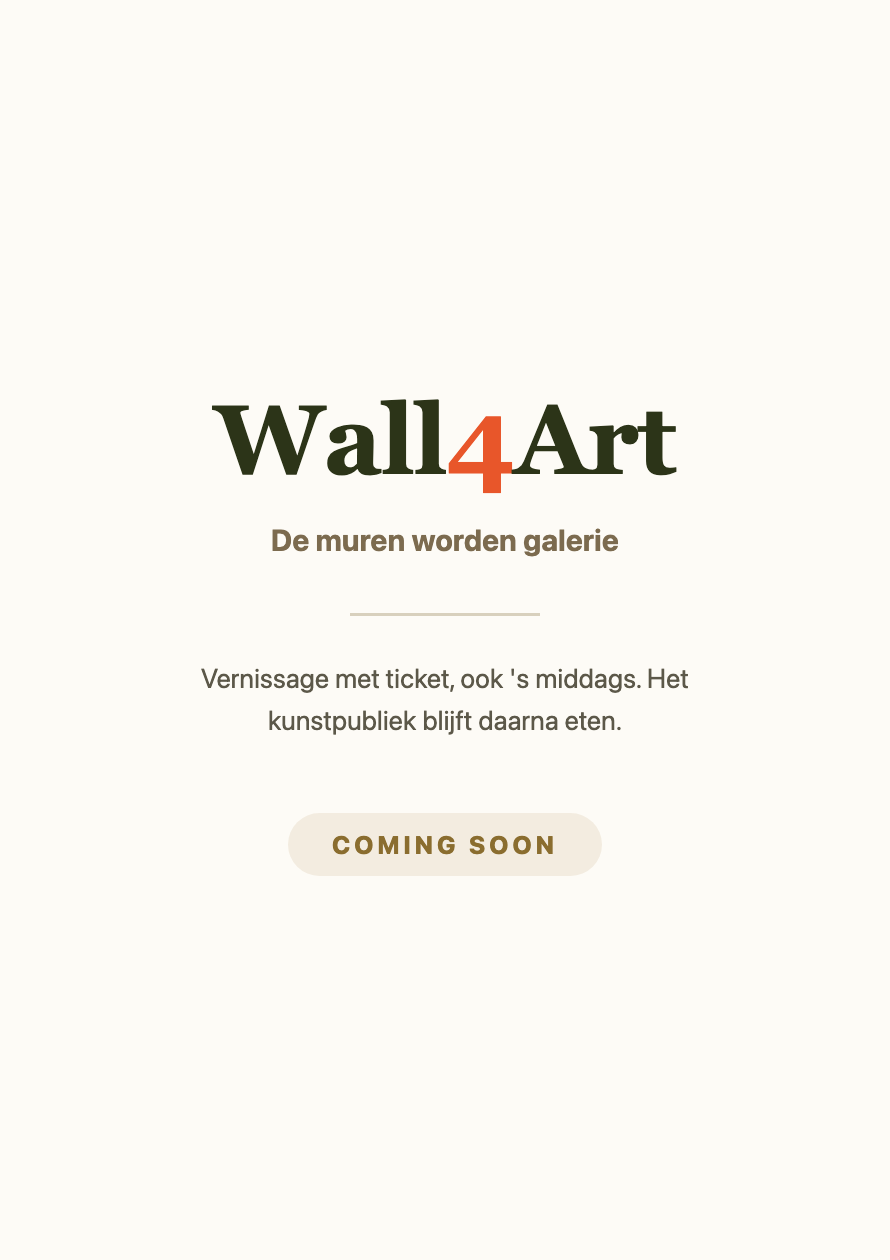Wall4Art: le pareti diventano galleria, in arrivo